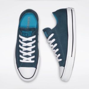 Chuck Taylor Women's All Star Ox 'Blue Hero' Low Top Tennis Shoes